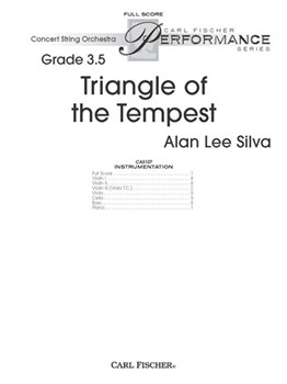 Triangle of the Tempest by Silva Alan Lee for