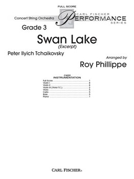 Swan Lake by Tchaikovsky Pyotr Ilyich - Roy Phillippe - for