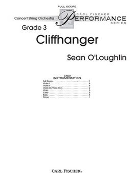 Cliffhanger by O'Loughlin Sean for