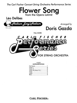 Flower Song by Delibes Leo - Gazda Doris - for