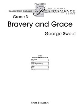 Bravery and Grace by Sweet George for Full Score