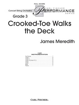 Crooked-Toe Walks the Deck