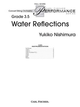 Water Reflections by Nishimura Yukiko for