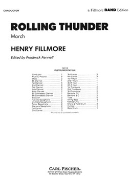 Rolling Thunder by Fillmore Henry - Fennell Frederick - Fennell Frederick for Condensed Score