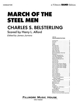 March of the Steel Men by Belsterling Charles S - Alford Harry L - for