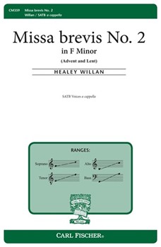 Missa Brevis No. 2 in F Minor by Willan Healey for