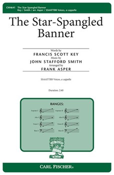 Star Spangled Banner by Smith John Stafford - Asper - Francis Scott Key for SSATTBB