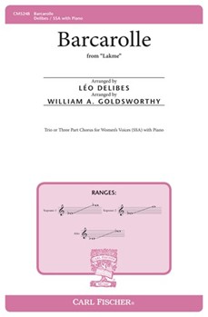 Barcarolle From Lakme by Delibes Leo - Goldsworthy William - for