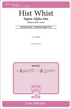 Hist Wist by Persichetti Vincent for