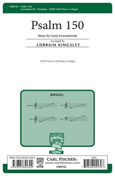 Psalm 150 by Lewandowski Louis - Lorrain Kingsley - for