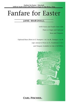Fanfare For Easter by Marshall Anonymous for SATB
