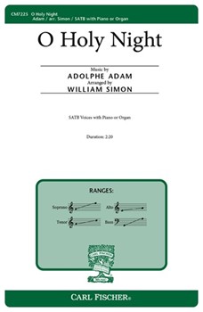 O Holy Night by Adam Adolphe C - Simon William - for