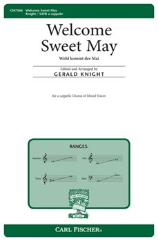 Welcome Sweet May by de Lassus Orlande - Knight Gerald - for SATB a cappella