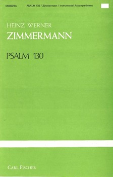 Psalm 130 by Zimmermann Heinz W for Instrumental Parts