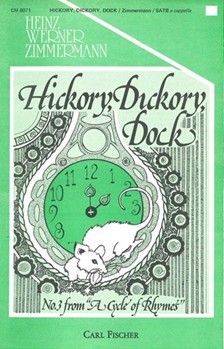 Hickory, Dickory, Dock No. 3 from "A Cycle of Rhymes"