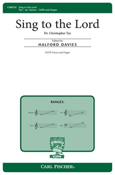 Sing to the Lord by Tye Christopher for