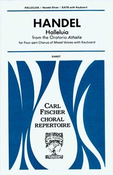 Halleluia by Handel George Frideric - Ehret Walter - for SATB