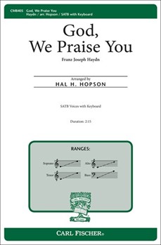 God We Praise You by Haydn Joseph - Hopson Hal H - Anonymous for SATB