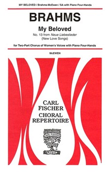 My Beloved by Brahms Johannes - McEwen D - for SA