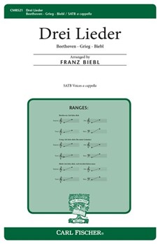 Drei Lieder - Ich Liebe Dich (3 Setting) by Beethoven Ludwig van - Biebl Franz - Herrosee for SATB
