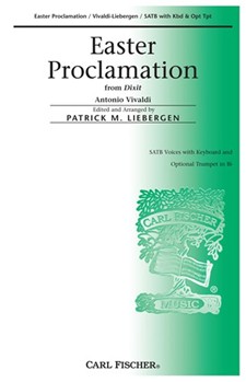 Easter Proclamation by Vivaldi Antonio Lucio - Liebergen Patrick M - for SATB