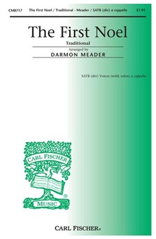 First Noel by Anonymous - Meader Darmon - for SATB a cappella