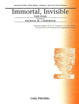 Immortal Invisible by Roberts - Liebergen Patrick M - Walter Chalmers Smit for Instrumental Parts