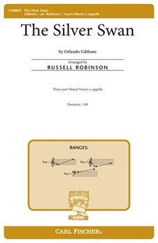Silver Swan by Robinson Russell - Robinson Russell L - for 3-Part Mixed