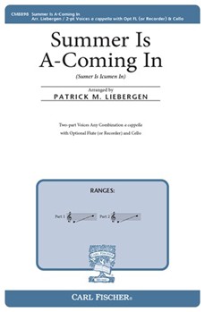 Summer Is A-coming In by Anonymous - Liebergen Patrick M - for 2-Part
