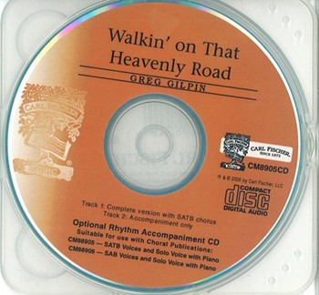 Walkin' On That Heavenly Road by Gilpin Greg Greg Gilpin for Accompaniment CD