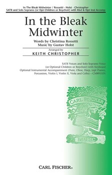 In The Bleak Midwinter by Christopher Keith - Keith Christopher - Christina Rossetti for SATB