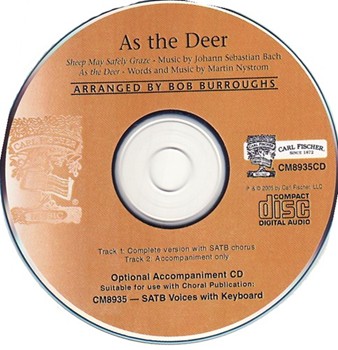 As The Deer by Nystrom Martin J - Burroughs Bob - Martin Nystrom for Accompaniment CD
