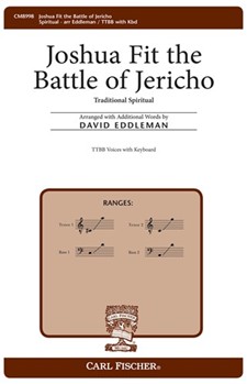 Joshua Fit The Battle Of Jericho by Anonymous - Eddleman David - for TTBB