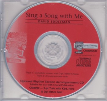 Sing A Song With Me by Eddleman David for Accompaniment CD