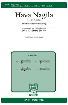 Hava Nagila by Anonymous - Eddleman David - for SATB