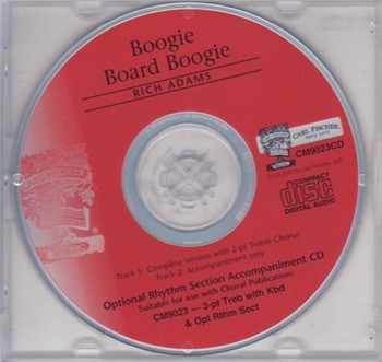 Boogie Board Boogie by Adams Rich for Accompaniment CD