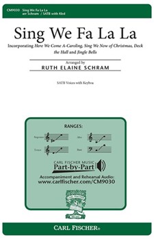Sing We Fa La La by - Schram Ruth Elaine - for SATB