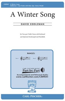 Winter Song by Eddleman David for SA and Piano