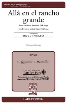Alla En El Rancho Grande by - Trinkley Bruce - for TB Sec and Piano