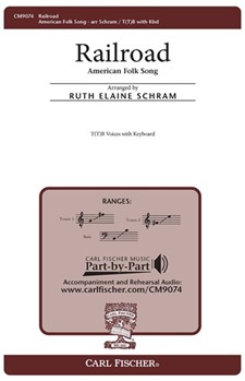 Railroad by - Schram Ruth Elaine - for TB Sec and Piano