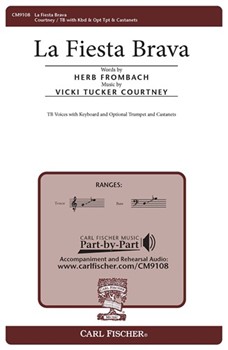 La Fiesta Brava by Courtney Vicki Tucker Herb Frombach for TB Sec and Piano