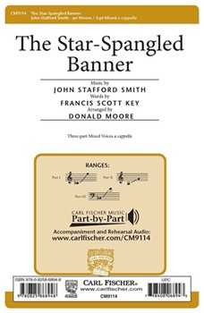 Star Spangled Banner by Smith John - Moore Donald - Francis Scott Key for 3-Part Mixed