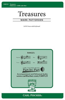 Treasures by Patterson Mark for SATB