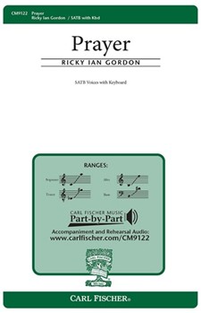 Prayer by Gordon Ricky for SATB
