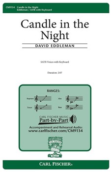 Candle In The Night by Eddleman David for SATB