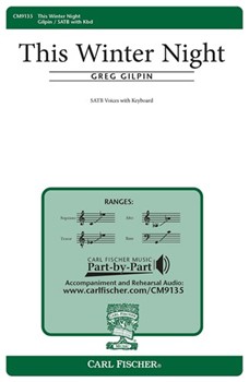 This Winter Night by Gilpin Greg for SATB