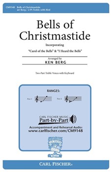 Bells Of Christmastide by - Berg Ken - P. Wilhousky H.w. L for 2-Part