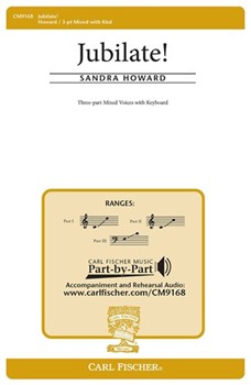 Jubilate by Howard Sandra for 3-Part Mixed
