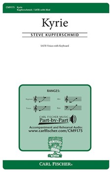 Kyrie by Kupferschmid Steve for SATB