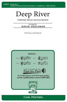 Deep River by African America Spiritual - Eddleman David - for SATB (African America Spir)